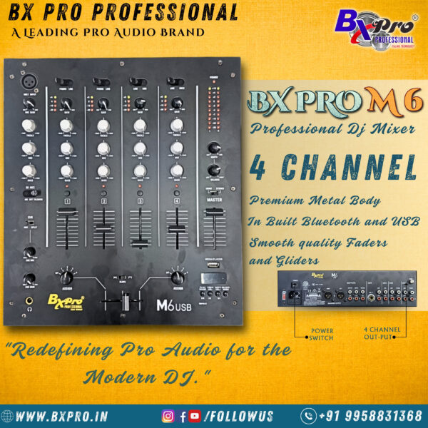 M 6 USB MIXER
