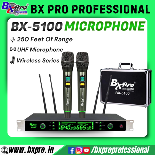 BX - 5100 WIRELESS MICROPHONE